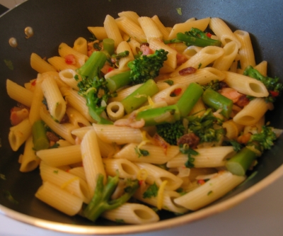 Recipes for pasta dishes